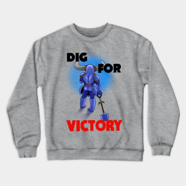 Dig For Victory Crewneck Sweatshirt by ra7ar